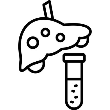 Bir yemeğin karikatür simgesinin vektör çizimi