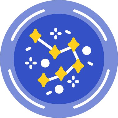 Yıldız simgesinin vektör illüstrasyonu