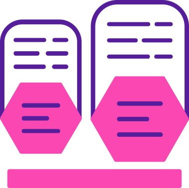 kitap simgesi vektör illüstrasyonu