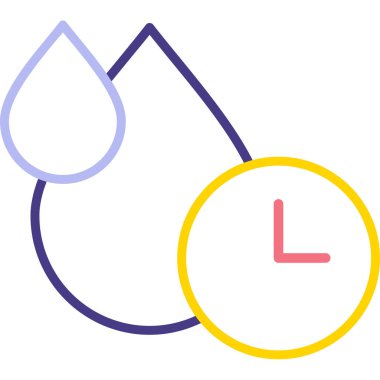 su simgesi vektör illüstrasyonu