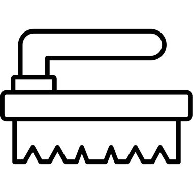 temizlik fırçası. Basit tasarım