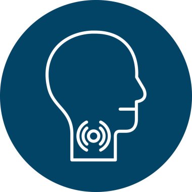 kafa vektörü simgeyi yuvarladı. resim