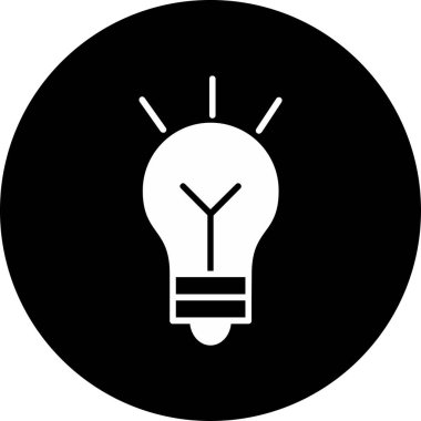 Vektör Ampul Simgesi illüstrasyonu