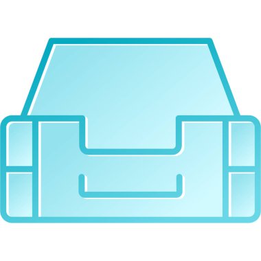 Mavi çizgili araba lastik ikonu beyaz arka planda izole edildi. Vektör İllüstrasyonu