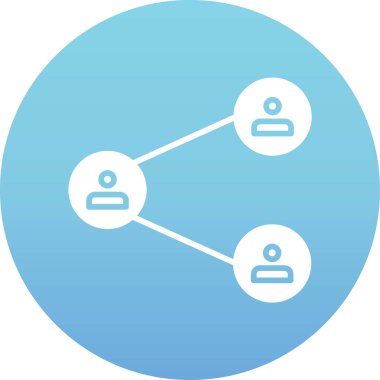 Bağlantı simgesi. Vektör çizim.