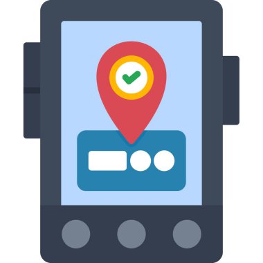 mobil gezinme konumu simgesi