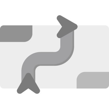 Sol ok simgesi dış hat biçiminde