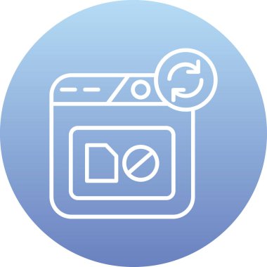 Pil simgesinin vektör illüstrasyonu