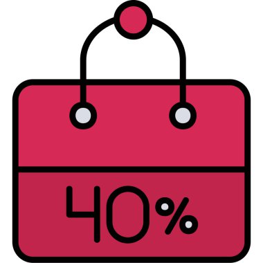 Alışveriş çantası. Basit tasarım