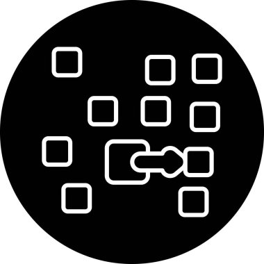 seo modern simgesinin vektör illüstrasyonu