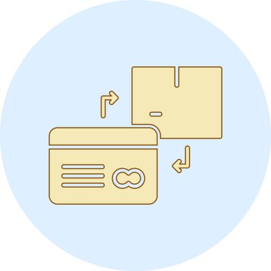 Modern simgenin vektör illüstrasyonu