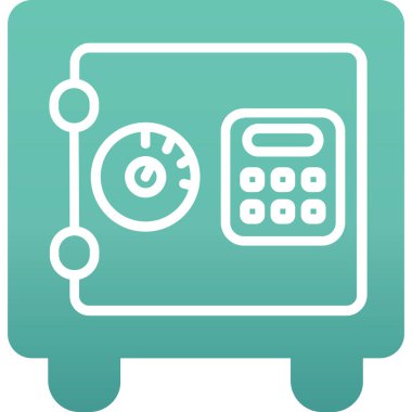 Banka kartı simgesi vektör illüstrasyonu