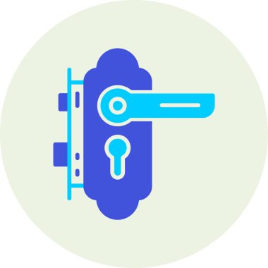 Anahtar. Web simgesi basit illüstrasyon