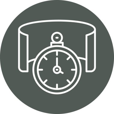 Pusula Vektörü Şekil Simgesi Tasarımı