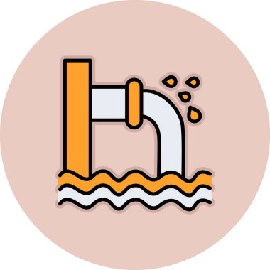 Boru simge vektör çizim