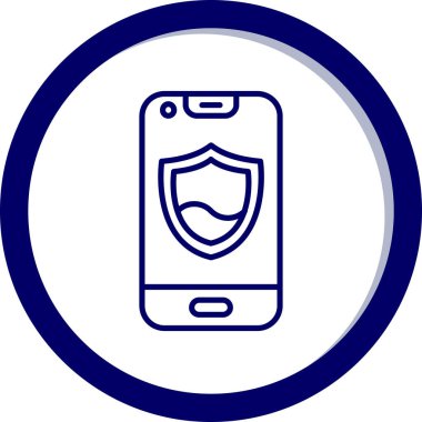 hareket eden telefon vektör çizim