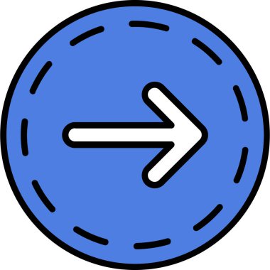 Ok. Web simgesi vektör illüstrasyonu