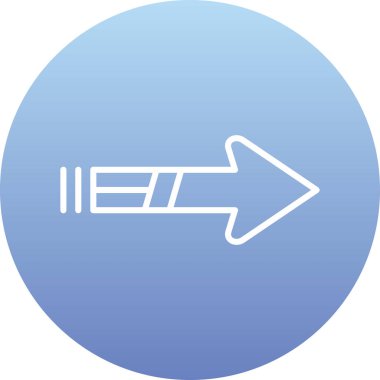 ok simgesi vektör illüstrasyonu