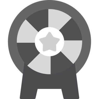 İzole edilmiş tek bir film makarasının vektör çizimi