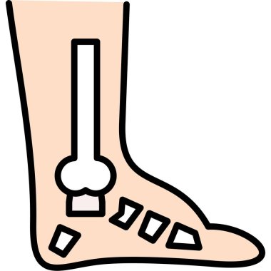 ayak bakımı ikonu