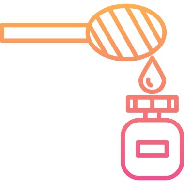 Modern yağ simgesinin vektör illüstrasyonu