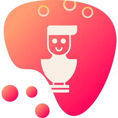 beyin ikonu vektör illüstrasyonu