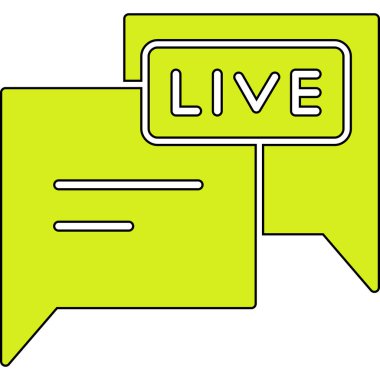 trend biçimli izole edilmiş canlı simge