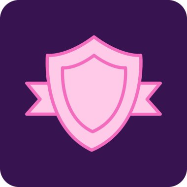 Rozet. Web simgesi basit illüstrasyon