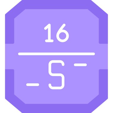 7 numaralı simge, vektör illüstrasyonu