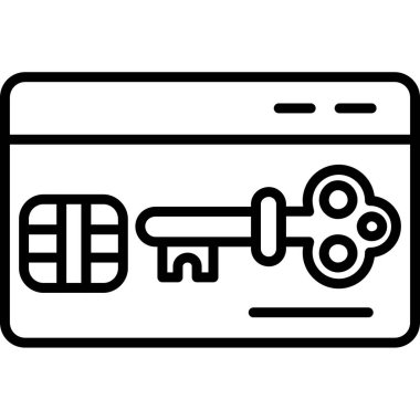 kilit anahtarı simgesi. beyaz arkaplanda izole edilmiş web tasarımı için anahtar vektör simgesi