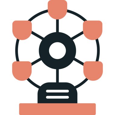 seo modern simgesinin vektör illüstrasyonu