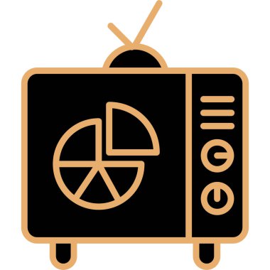 TV 'nin vektör illüstrasyonu