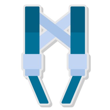 mavi ve beyaz çapraz oklar