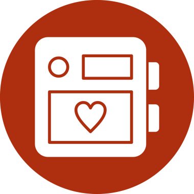 Mutfak fırını. Basit resimleme