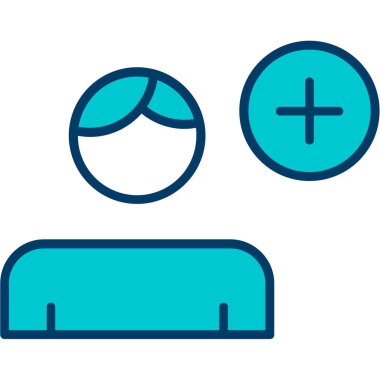 Bir simgenin vektör illüstrasyonu