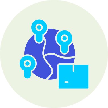 seo modern simgesinin vektör illüstrasyonu