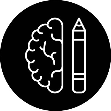 kalem simgesi vektör illüstrasyonu