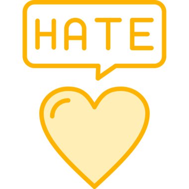 İçinde metin olan bir karikatür kalbin çıkartması