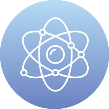 Bilim vektörü simgesi modern basit illüstrasyon