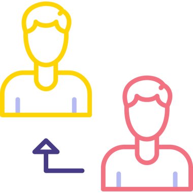 seo modern simgesinin vektör illüstrasyonu