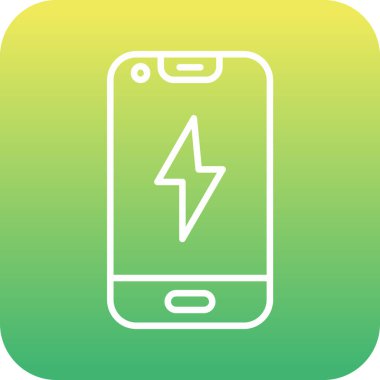 Vektör akıllı telefon simgesi illüstrasyonu