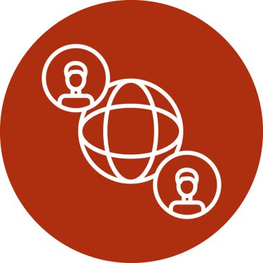 seo modern simgesinin vektör illüstrasyonu