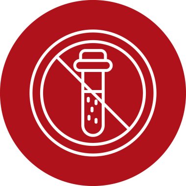 sigara içilmeyen vektör simgesi