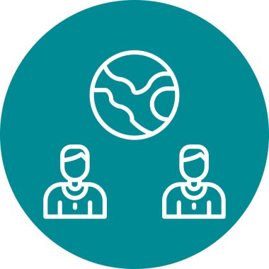 seo modern simgesinin vektör illüstrasyonu