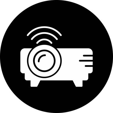 Kamera. Web simgesi basit illüstrasyon