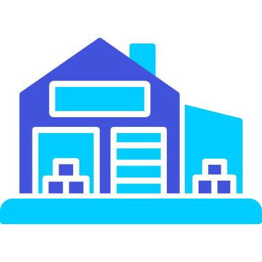 Eve. Web simgesi basit illüstrasyon