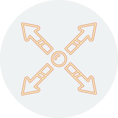 ok simgesi vektör illüstrasyonu