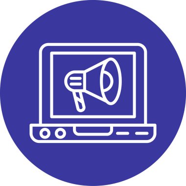 Hoparlör simgesi, vektör illüstrasyonu