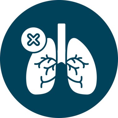 akciğerlerin vektör illüstrasyonu