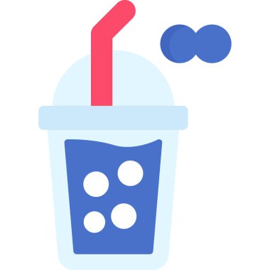 Dondurma. Web simgesi basit illüstrasyon